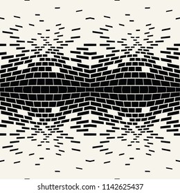 abstract seamless geometric rectangle pattern vector background