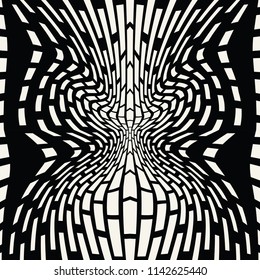 abstract seamless geometric rectangle pattern vector background