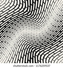 abstract seamless geometric rectangle pattern vector background
