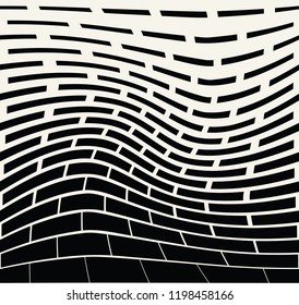 abstract seamless geometric rectangle pattern vector background
