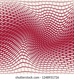 abstract seamless geometric rectangle pattern vector background