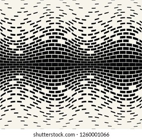 abstract seamless geometric rectangle pattern vector background