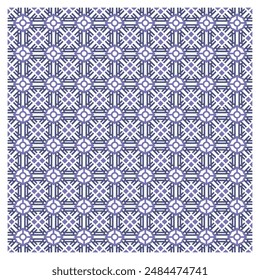 Abstract seamless geometric shape lines pattern
