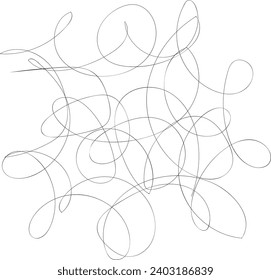 arte abstracto de línea caótica simple geométrica sin fisuras.