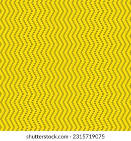 patrón de onda de línea vertical de inclinación geométrica abstracta sin fisuras con fondo amarillo.