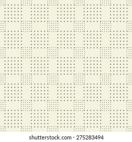 abstract seamless geometric spotty pattern