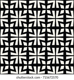 abstract seamless geometric squares vector pattern