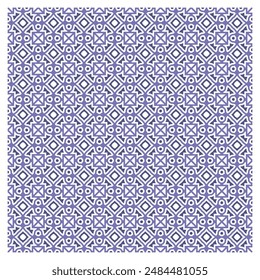 Abstract seamless geometric style shape lines pattern