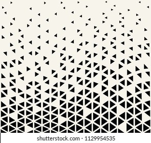 abstract seamless geometric triangle pattern vector background