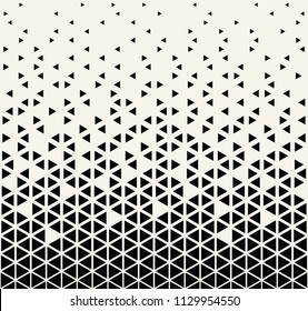 Abstract Seamless Geometric Triangle Pattern Vector Stock Vector ...