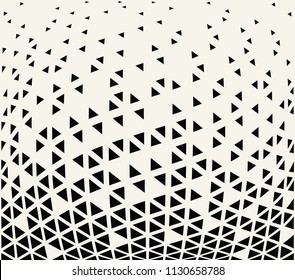 abstract seamless geometric triangle pattern vector background