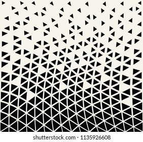 abstract seamless geometric triangle pattern vector background