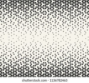 Abstract Seamless Geometric Triangle Pattern Vector Stock Vector ...