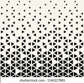 abstract seamless geometric triangle pattern vector background