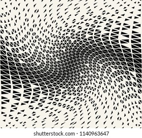 abstract seamless geometric triangle pattern vector background