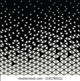 abstract seamless geometric triangle pattern vector background