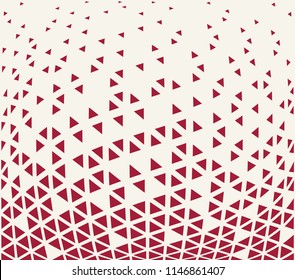 abstract seamless geometric triangle pattern vector background