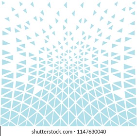 abstract seamless geometric triangle pattern vector background