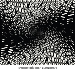 abstract seamless geometric triangle pattern vector background