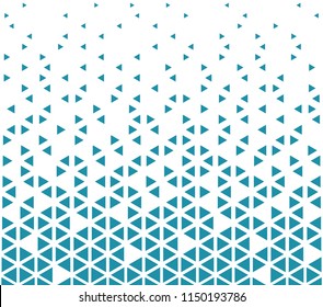 abstract seamless geometric triangle pattern vector background