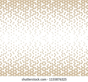 abstract seamless geometric triangle pattern vector background