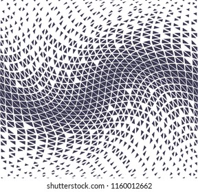 abstract seamless geometric triangle pattern vector background