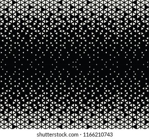 abstract seamless geometric triangle pattern vector background