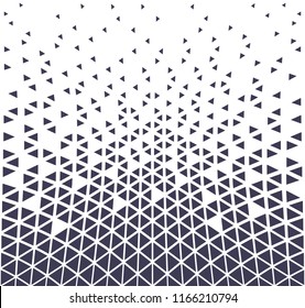 Abstract Seamless Geometric Triangle Pattern Vector Stock Vector ...