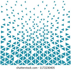 abstract seamless geometric triangle pattern vector background
