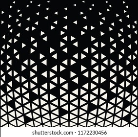 abstract seamless geometric triangle pattern vector background