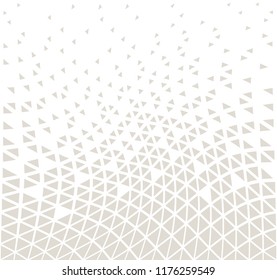 abstract seamless geometric triangle pattern vector background