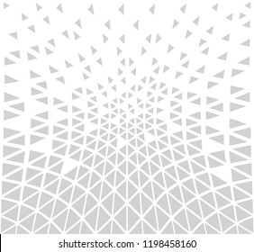 abstract seamless geometric triangle pattern vector background