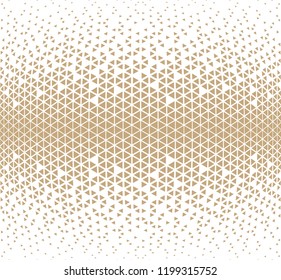 abstract seamless geometric triangle pattern vector background