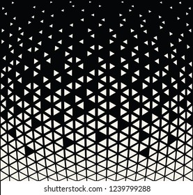 abstract seamless geometric triangle pattern vector background