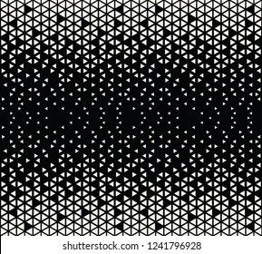 abstract seamless geometric triangle pattern vector background