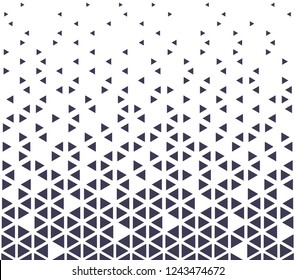 abstract seamless geometric triangle pattern vector background