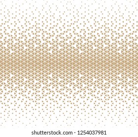 abstract seamless geometric triangle pattern vector background