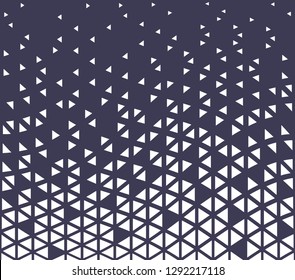 abstract seamless geometric triangle pattern vector background