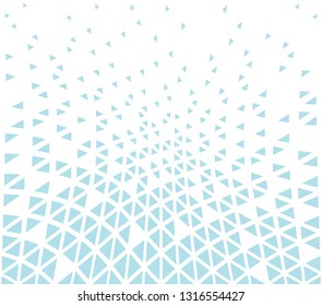 abstract seamless geometric triangle pattern vector background