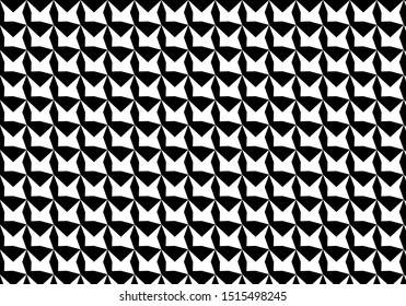 abstract seamless geometric triangle pattern vector background