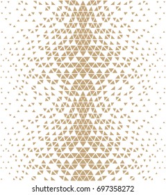 abstract seamless geometric triangle vector pattern