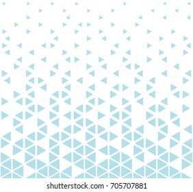 abstract seamless geometric triangle vector pattern