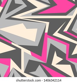 Abstract seamless geometric urban pattern.