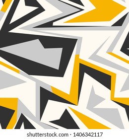 Abstract seamless geometric urban pattern.