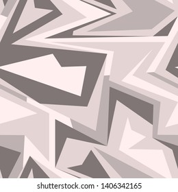 Abstract seamless geometric urban pattern.