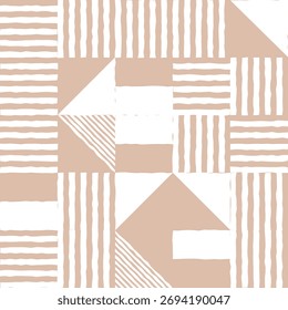 Abstract seamless geometric vector background. Elegant minimal background. Repeated design for decor, print, web, blog, graphic, cover, space, template and printing.