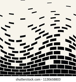abstract seamless geometric wall pattern vector background