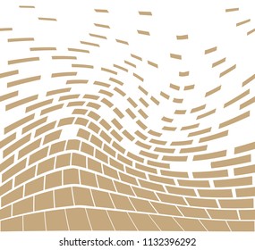 abstract seamless geometric wall pattern vector background