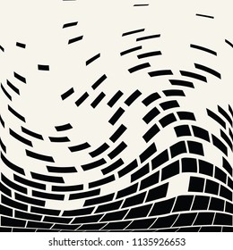 abstract seamless geometric wall pattern vector background