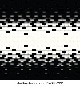 abstract seamless geometric wall pattern vector background